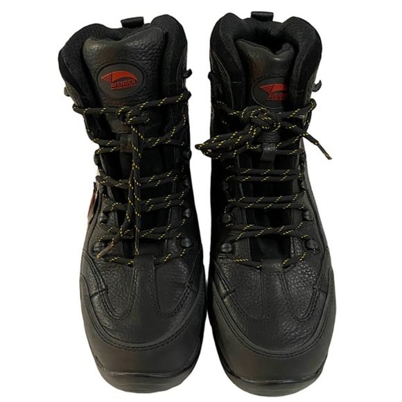 Avenger Workboots 7245 Composite Toe Waterproof Slip Resistant Size 10 Wide main image 12